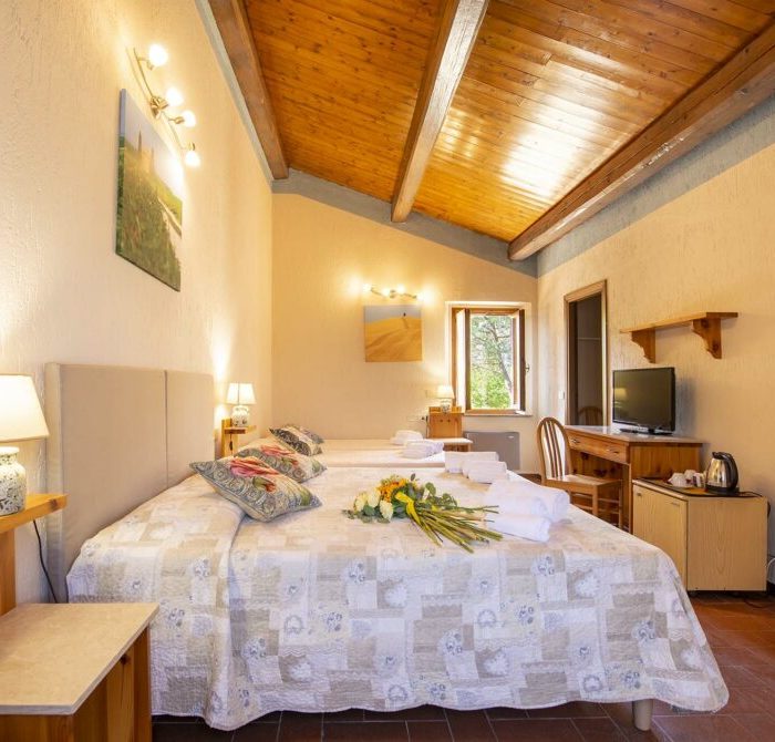 Camere Family per le vostre vacanze in Val d’Orcia