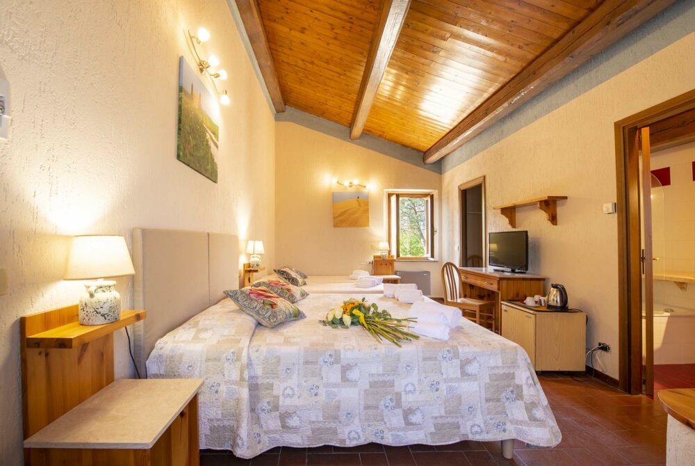 Camere Family per le vostre vacanze in Val d’Orcia