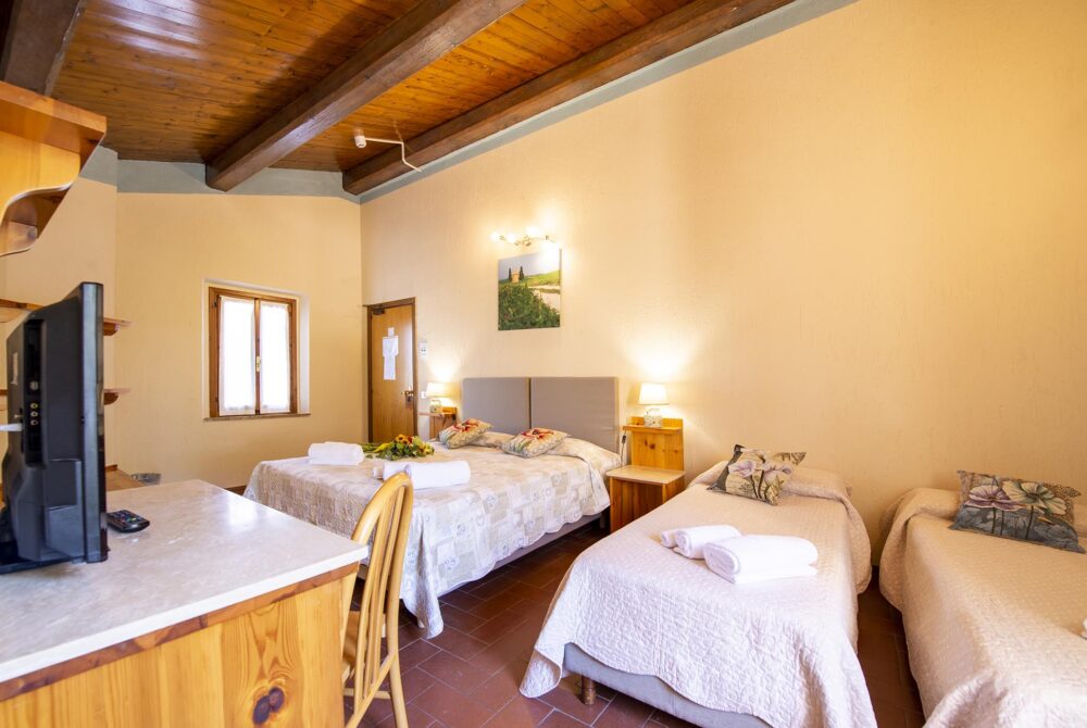 Camere Family per le vostre vacanze in Val d’Orcia